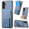C1-11 for Samsung Galaxy A13 5G/A04s 4G (164.7 x 76.7 x 9.1 mm) Case Folding Kickstand Leather Coated TPU Phone Cover