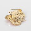 Women Delicate Christmas Style Diamond Shoes Brooch Perfect Wear Decoration