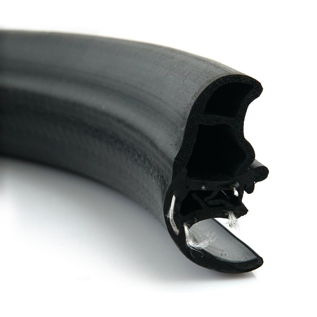 Car Door Seal Strip Rubber Door Edge Trim Weather Stripping 9814855880 for 3008/5008 2008?2016 Replacement Accessories
