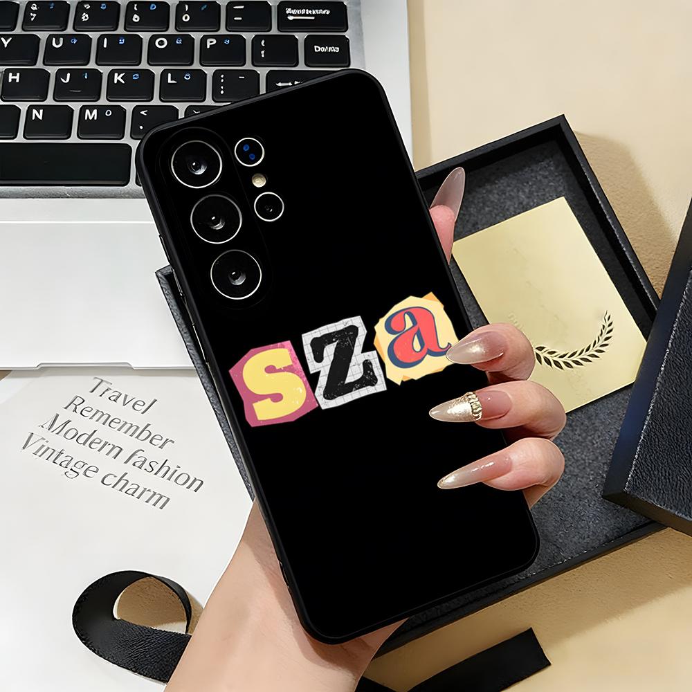 

Singer SZA Lana Phone Case For Samsung S26 S25 S24 FE S23 S22 S21 Plus S20 Ultra Note20Ultra Black Soft Shell Galaxy S23 Plus