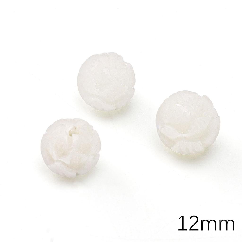 Wood Round Loose Beads For DIY Jewelry Making Bracelet Necklace