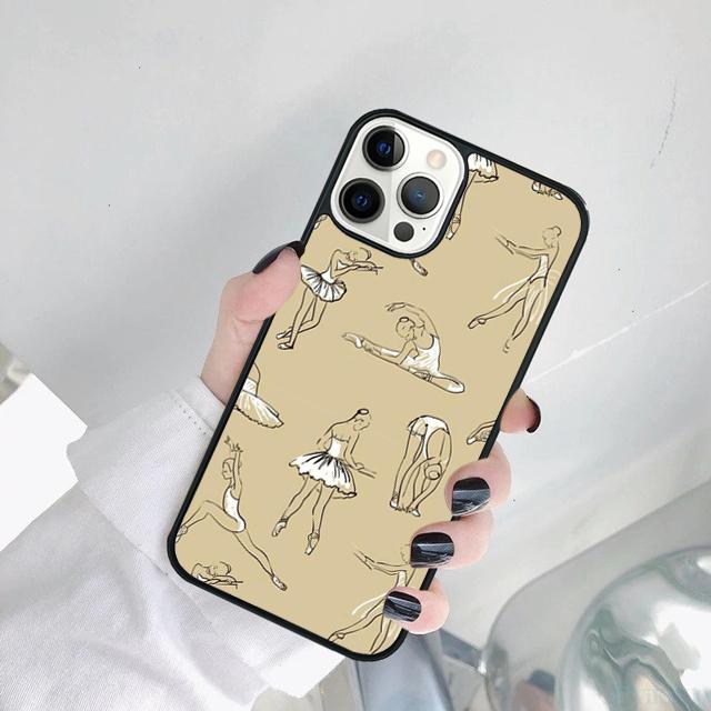 Ballerina Ballet Shoes Dance Girl Phone Case Cover For iPhone 17 Air 15 16 14 11 12 13 Pro MAX Plus