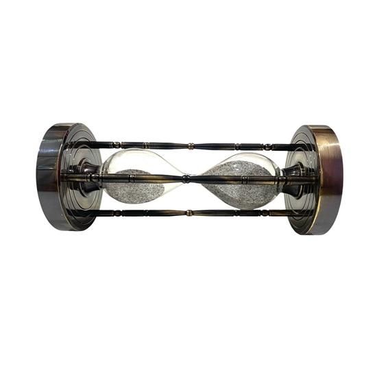 Brass Compass Sand Timer 15.24 cm Nautical Desk Decor, Maritime Birthdays, Anniversaries, Graduations, Retirements Gift