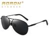aoron More Than 100 Colors Polarized Sunglasses for Men Women Fashion Design Metal Frame Outdoor UV400 Anti Glare Driving Glasses