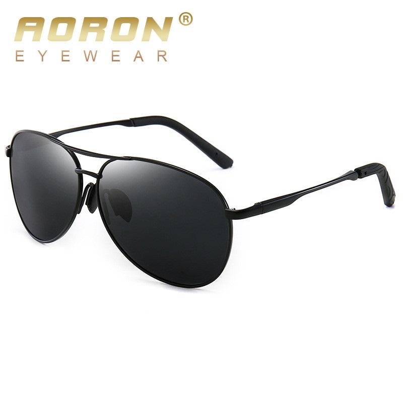 aoron More Than 100 Colors Polarized Sunglasses for Men Women Fashion Design Metal Frame Outdoor UV400 Anti Glare Driving Glasses