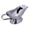 Stainless Steel Gravy and Sauce Boat - Black Pepper Sauce Pot, Non-Magnetic, Hotel Restaurant Supplies.