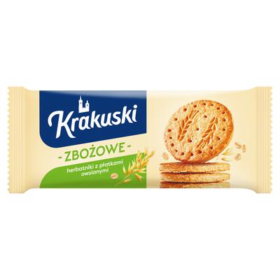 Krakuski Cereal Biscuits with Oat Flakes 201 G