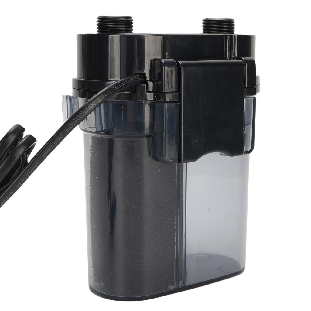 Wall Mounted Fish Tank Filter 300L H 4W Plastic External Aquarium Filter for Water Pressure Pump Outdoor Ponds EU Plug