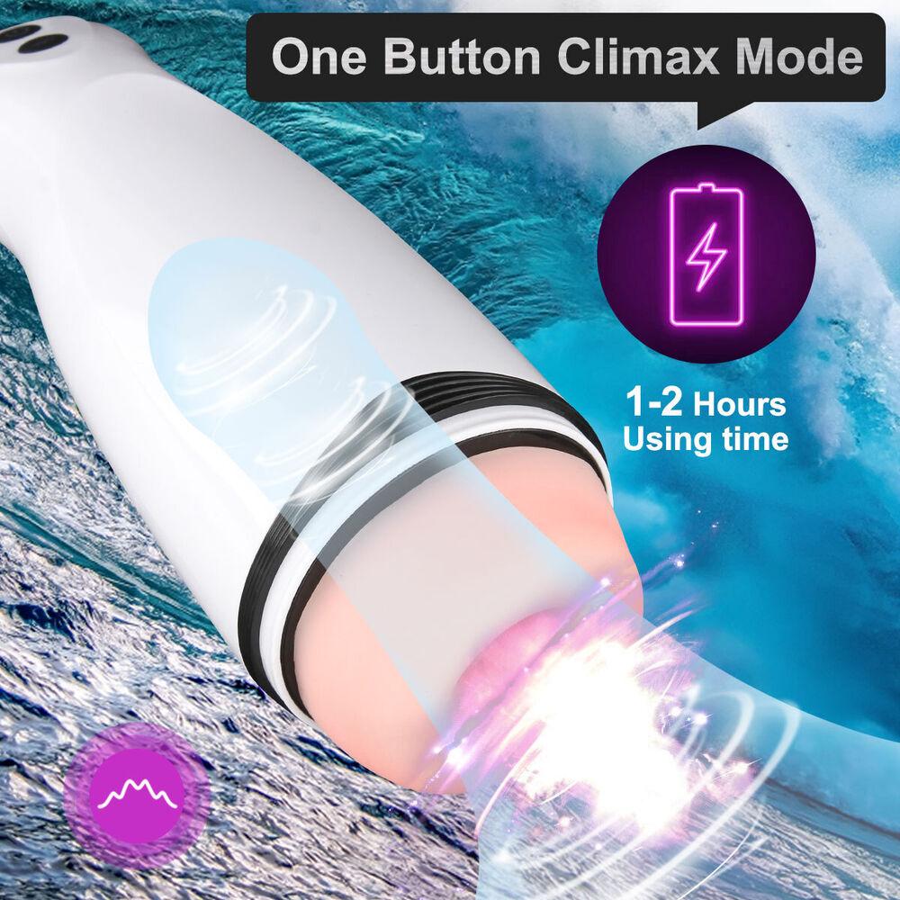 Vibrating Male Masturbator Sex Toys Realistic Vaginal Pocket Pussy Blowjob Sucking Masturbator Cup for Male Stroker Adult Toys