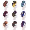 Women Turban Hats Bohemia Printing Knot Muslim Headwraps Sunscreen Beanie Cap Pre-Tied Bonnet Elastic Bandanas Chemo Covers Cap