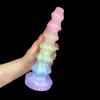 Alien Pagoda Dildo Female Masturbator Liquid Silicone Dildo Rear Anal Plugs Adult Sex Toys Male Anal Plugs