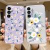 For Samsung A15 5G Case 6.5 Inch Face Cover Soft Silicone Clear TPU Phone Case For Samsung Galaxy A56 A16 A26 A36 Fundas Bumper