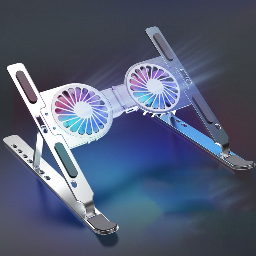 

Складная подставка для ноутбука из алюминиевого цинкового сплава, складная подставка для ноутбука, подставка для ноутбука, спальня Silver-Style 2