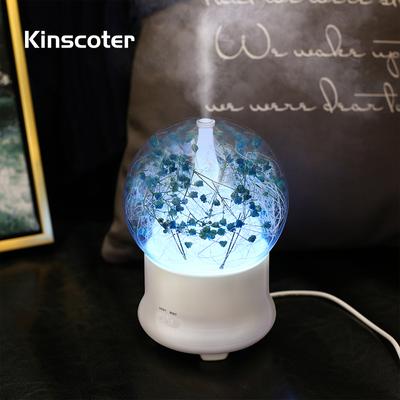 Hydrangea Aroma Diffuser Aromatherapy Essential Oil Flower Air Humidifier Electric Atomizer As A Christmas Gift