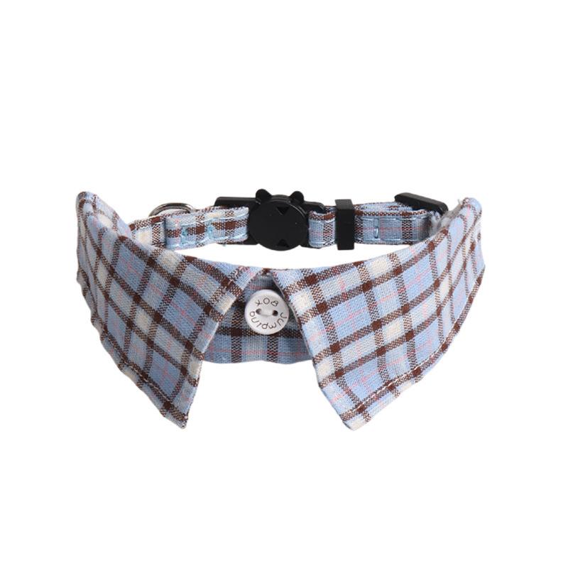 Products Pet New British Style Cat Bow Tie With Bell Pet Collar Adjustable