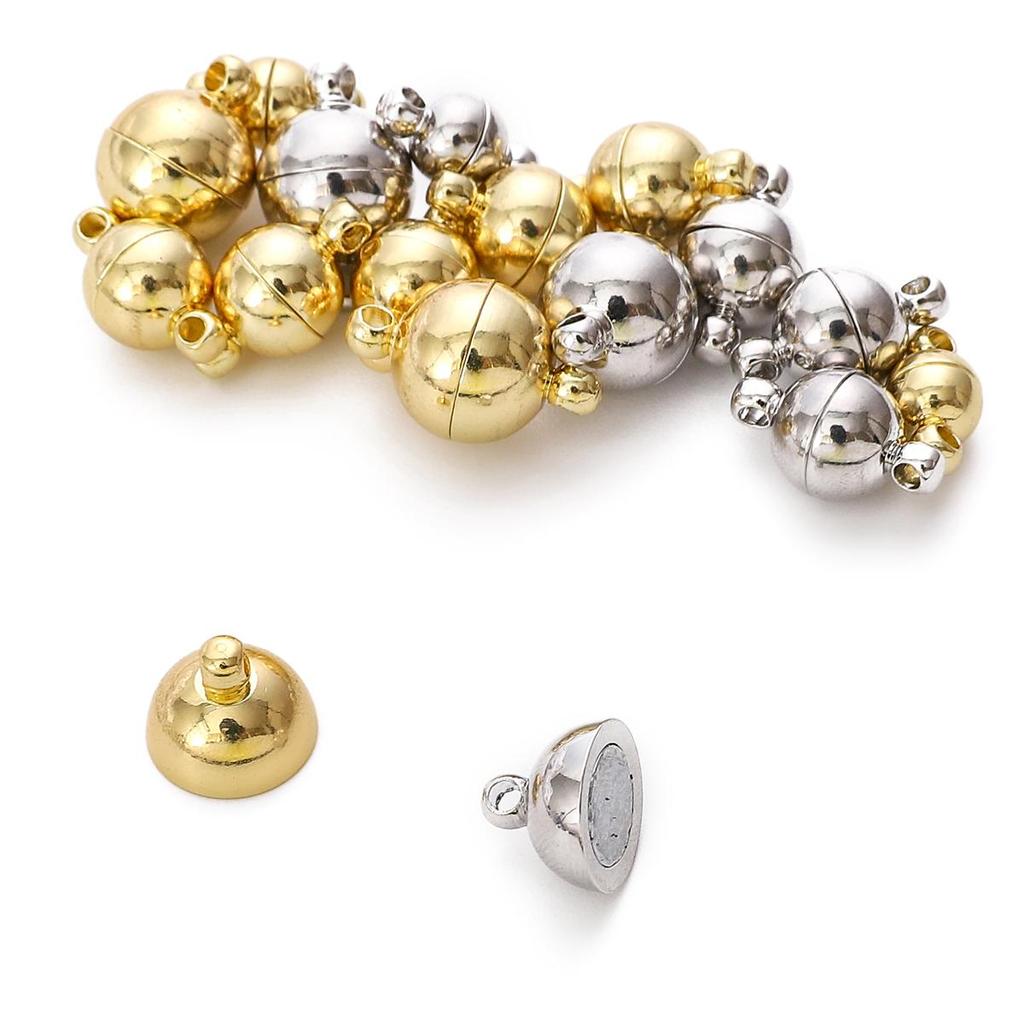 1Set/bag Copper Ball Magnet Buckle For DIY Jewelry Making Craft Accessories