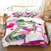 Anime Welcome To Demon Schol! Iruma-kun Beding Set Print With Pilowcase Bed Soft Duvet Cover Single Double Quen Super King-Sized Dimensionsd Dimension
