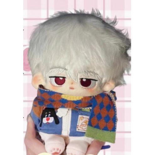 Stuffed 20Cm Anime Gintama Gintoki Sakata Cartoon Plush With Skeleton Doll Change Clothes Toys For Kids Birthday Gifts