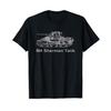 M4 Sherman Tank Tshirt Gift Summer T Shirt Tops Oversized T-Shirt Men Cotton O-neck Tees Streetwear Harajuku Clothing