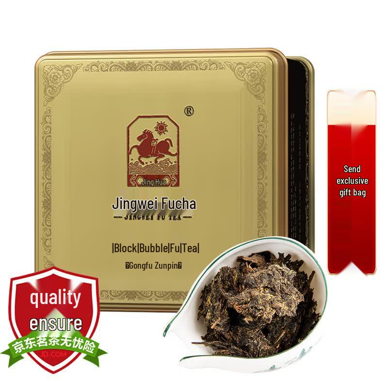Jingwei Golden Flower Fuzhuan Black Tea