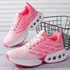 Women's Shoes, Sports Shoes, New Air Cushion Running Shoes, Soft-soled Breathable Single Shoes, Shallow Mouth Lace-up Casual Shoes, Cushioning