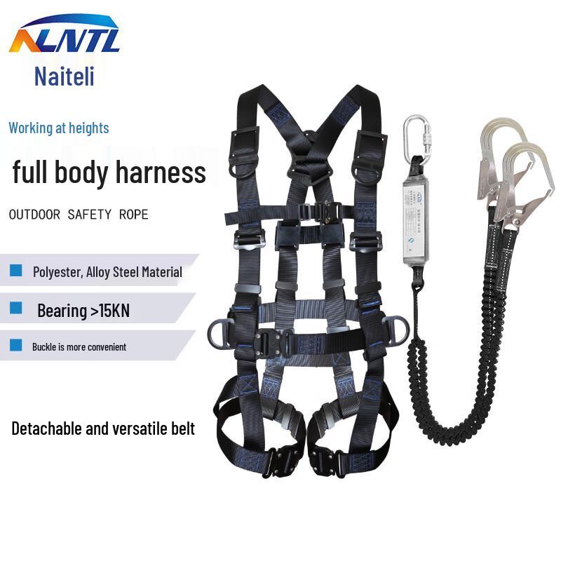 NLNTL Full Body 5-Point Quick-Release Safety Harness