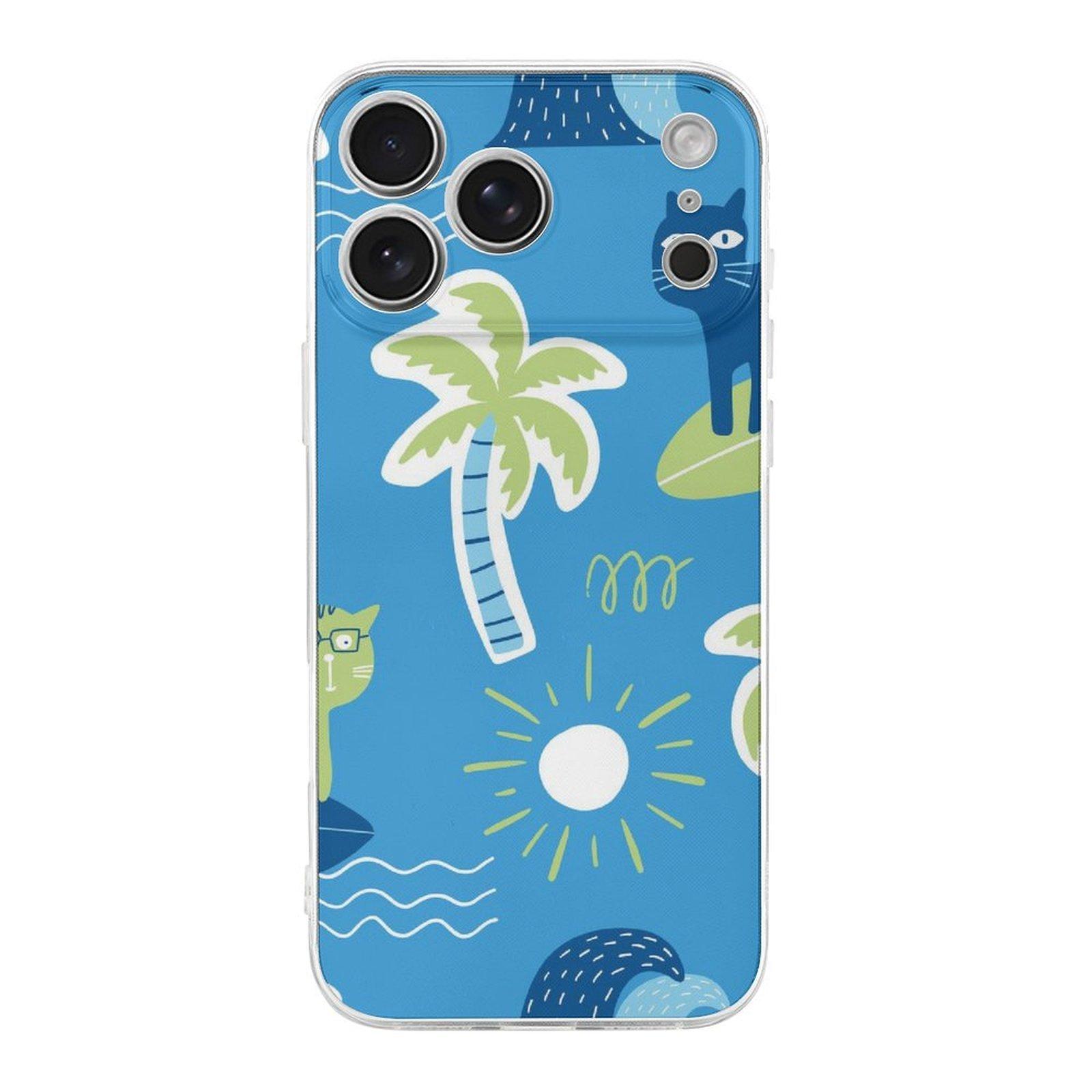 

1 Pack For Iphone 17/17Air/17Pro/17ProMax Tpu Phone Case Lightweight Shockproof Anti Scratch Slim Protective Cover With Soft Grip IPHONE-17ProMax