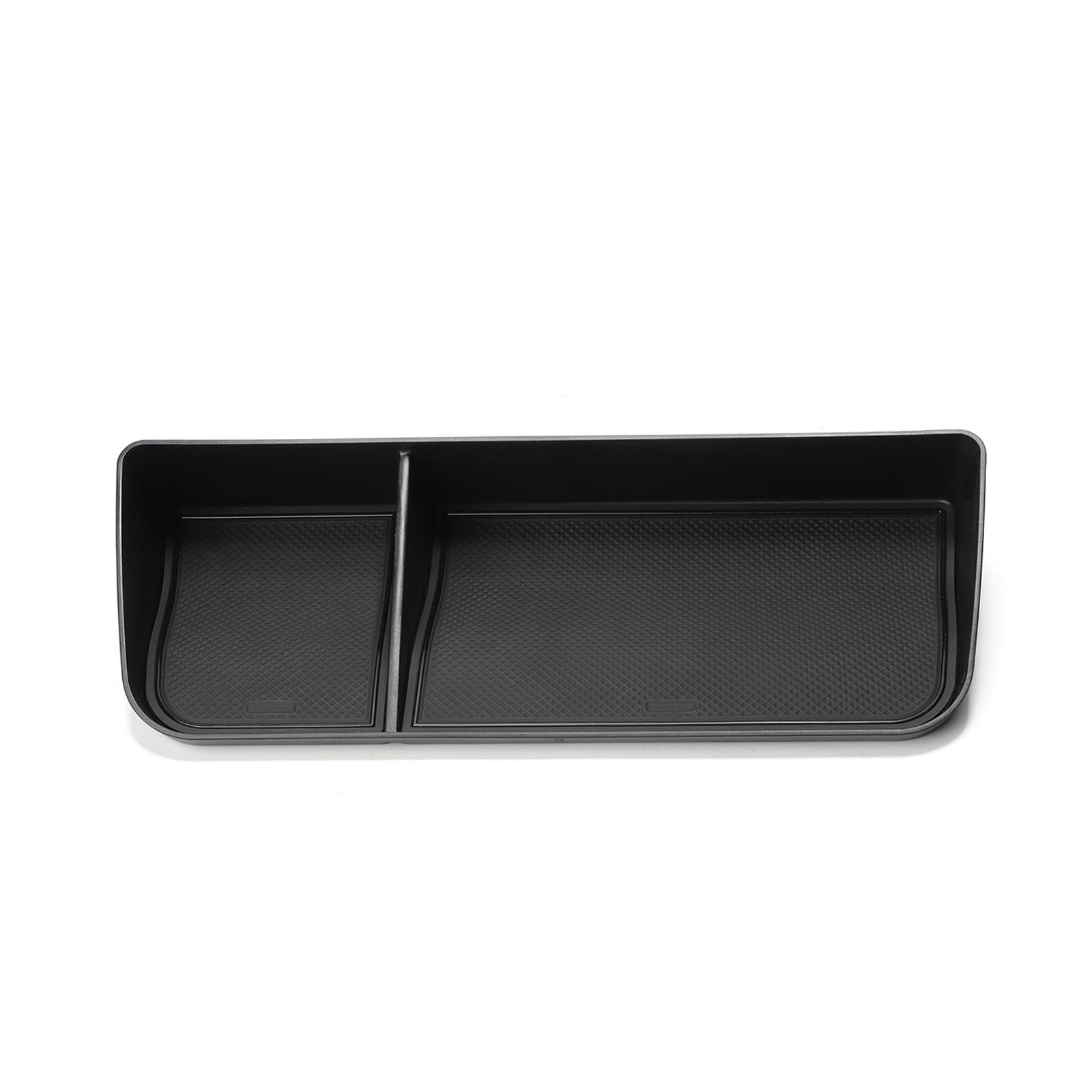 for Xpeng G6 2025-2025 Central Control Screen Rear Storage Box Car Interior Accessories Dashboard Storage Tray чёрный