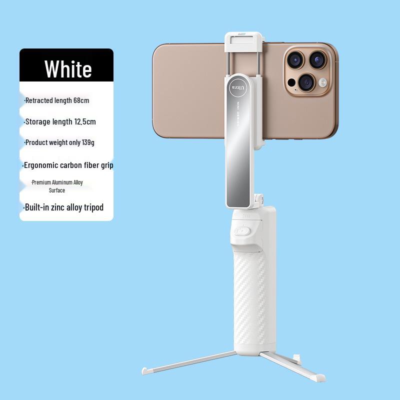 Mini Bluetooth Selfie Stick: Portable, Universal, Handheld for Outdoor Travel and Live Streaming