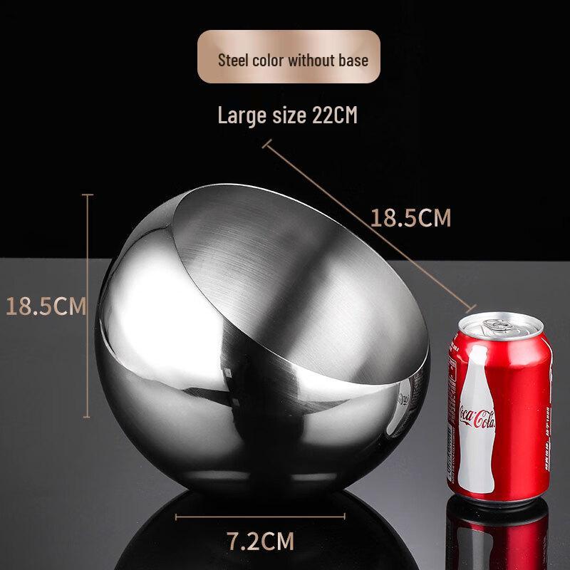 Commercial Stainless Steel Slanted Hot Pot Seasoning Bowl