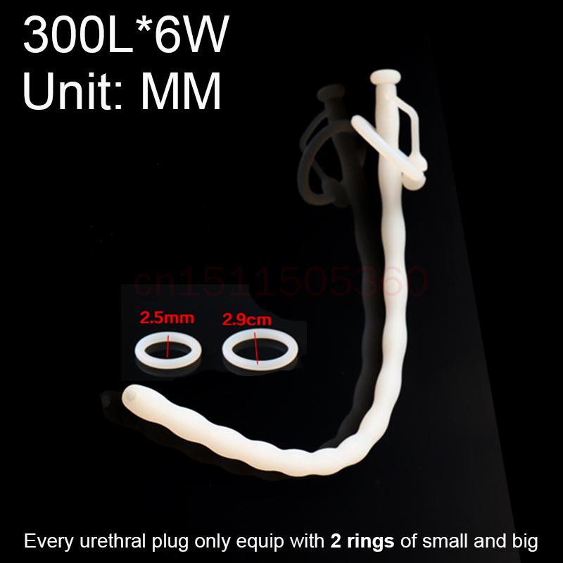 Harnröhrenkatheter Urin Männer mit Ventil Harnröhrensonde Hohl Silikon Penis Plug Urethralschlauch für Keuschheit Männlich Erwachsener Sexspielzeug