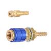 Brass Quick Connector Fitting Argon Hose Quick Connect  for TIG Welding Torch Water and Gas Line