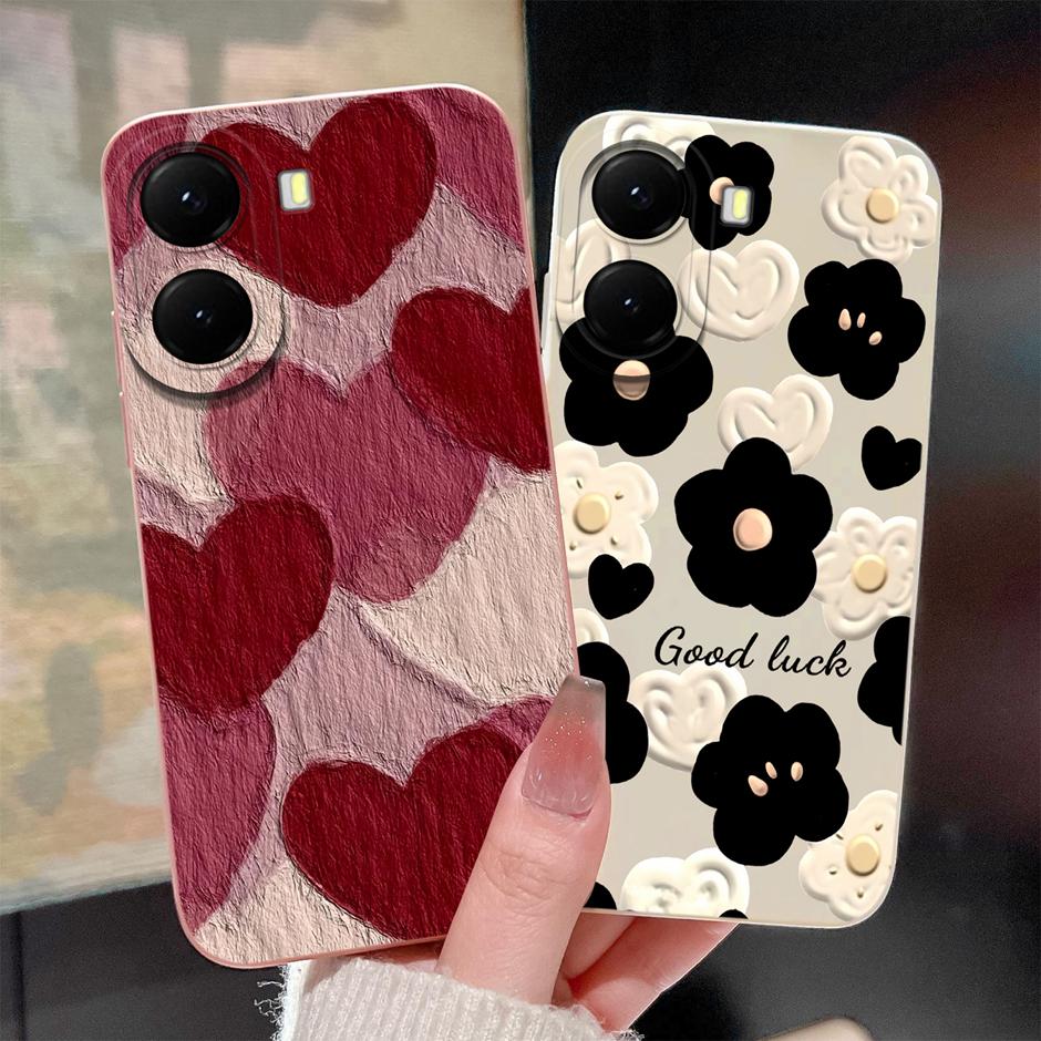 Case For Xiaomi Poco X7 X8 Pro Max Beautiful Bowknot Flower Anti-Fingerprint Unique Phone Cover For PocoX7Pro PocoX8ProMax Coque