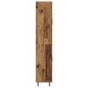 Highboard 2 pcs Reclaimed Wood Wood Based Material