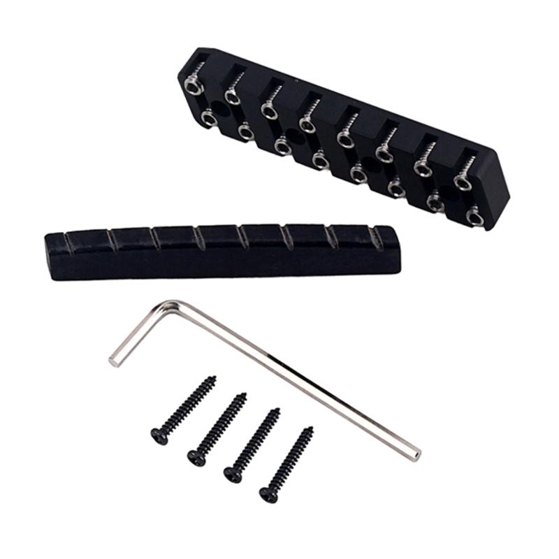 6/7/8 String Tremolo Lock System Locking Nut Accessories Lightweight Headless Guitar Bridge Portable Music Elements