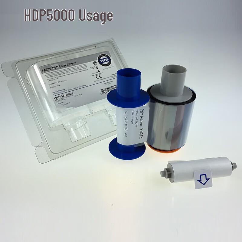 

FAGOO 84053 Transfer Film for HDP5000 Card Printer CN plug (adapter included)