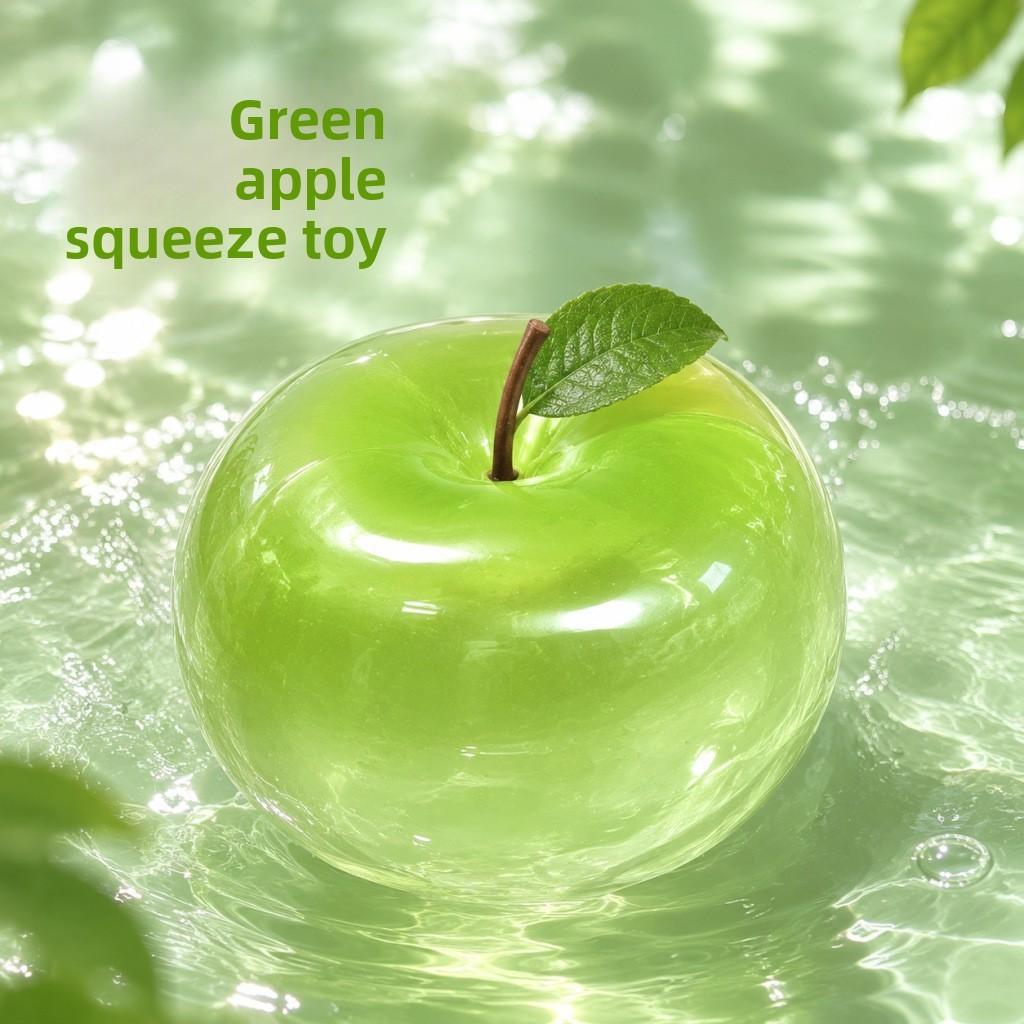 Green Stress Relief Toy With Slow Rebound Tpr For Adults And Kids
