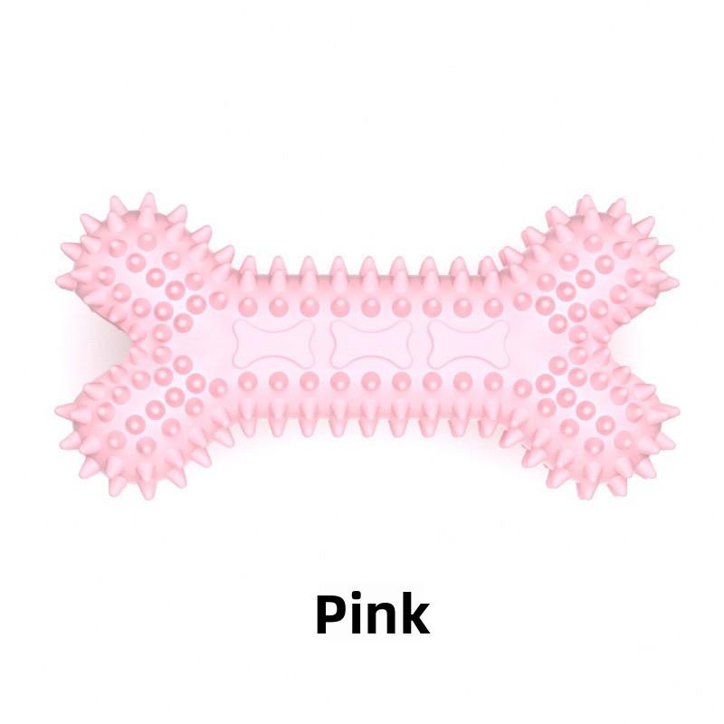 Pet Toys, Teething Bone-shaped Chew Gum Sticks, TPR Teething Dog Toys That Are Resistant To Biting