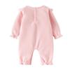 Baby Girls' Thick Velvet Princess Bodysuit Jumpsuit - Autumn/Winter Outerwear