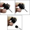 LEAUNGYOO Metal Guitar Strap Guitar Strap Lock Locking Strap Pins for Electric Fall Set of 2 Pins, Pins, Guitars, Non-Slip, One-Touch