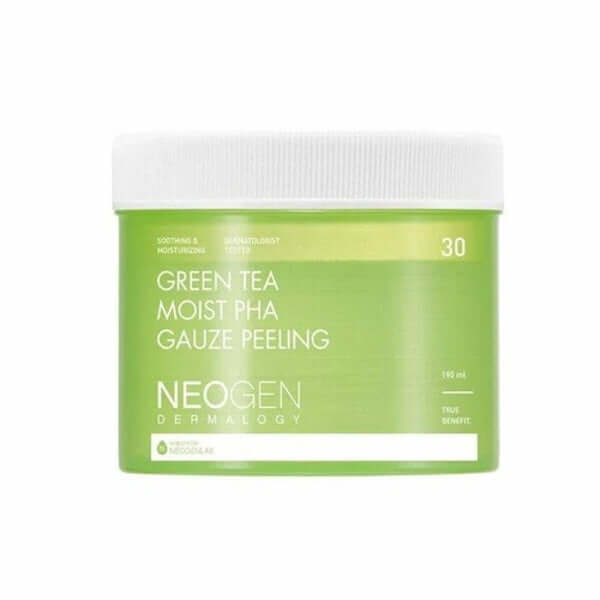 NEOGEN Nawilżający peeling w gazie z zieloną herbatą i PHA - 190ml (30szt)