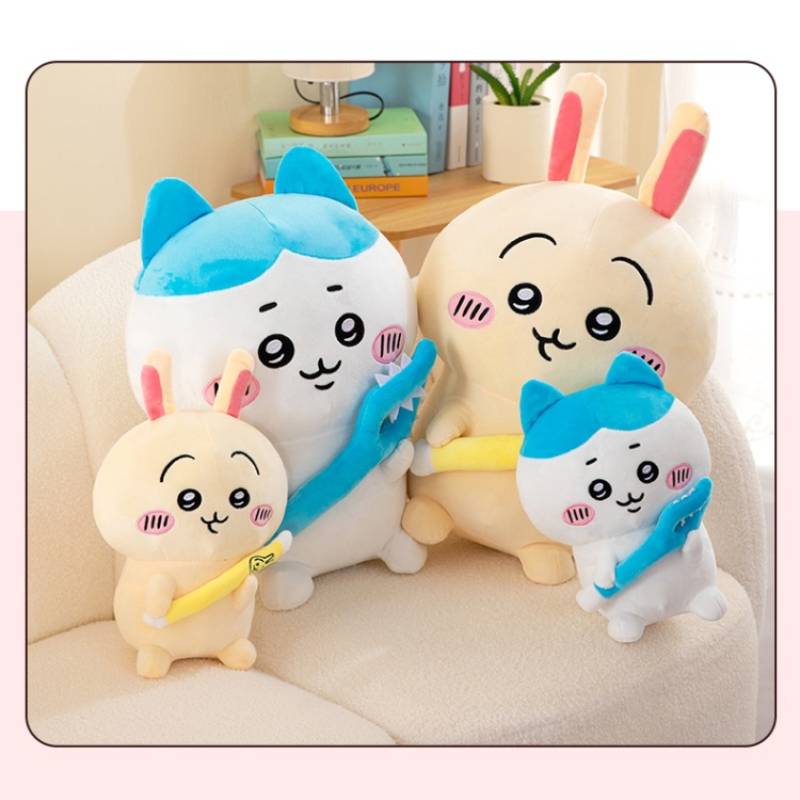 Hachiware Usagi Chiikawa Plush Toy Cuddly Cartoon Children Holiday Doll Pillow