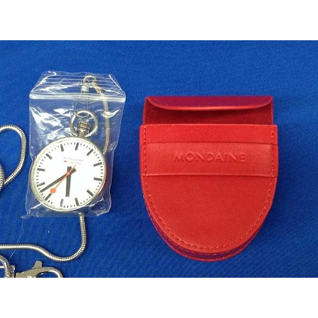 Used MONDAINE A660.30316.11SBB pocket watch