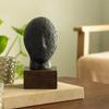 Calm Face Ecomix Sculpture 19 Cm Tall, Home Décor Showpiece Figurine for Living Room & Office,