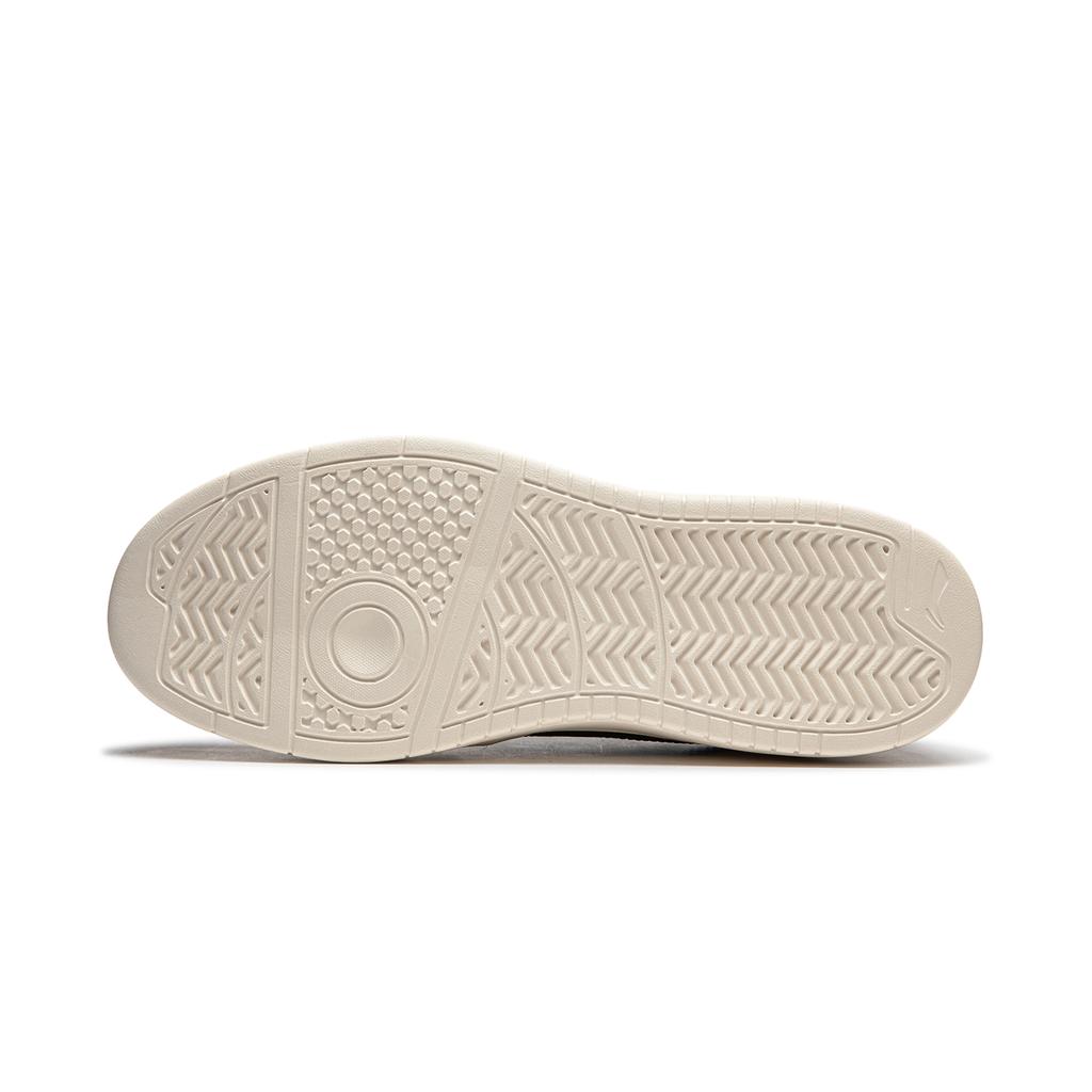 Li Ning Yuan Bao V2 Versatile Casual Comfortable Thick Sole Height Increasing Non-Slip Wear-Resistant Skate Shoes Men Sneakers White Black AGCU111-4