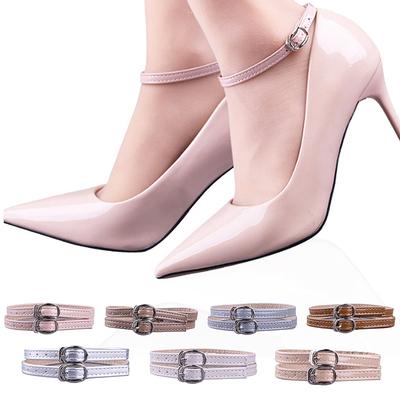 Womens Detachable Shoe Straps With Buckle, High Heels Anti Slip Shoe Strings Ankle Shoelace Replacement Accessories