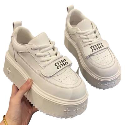 SyfIyno Scarpe Sportive da Donna con Suola Spessa e Rialzata, Nuove di Stagione Primavera e Autunno, Scarpe Casual Versatili e alla Moda, Sneakers da Donna