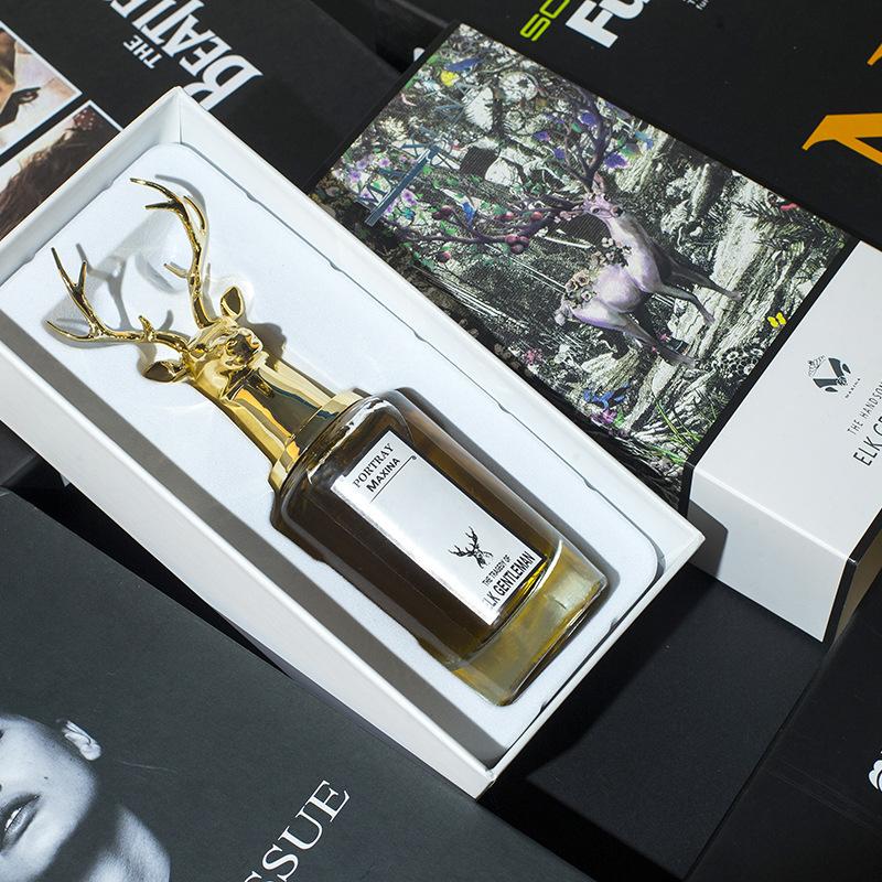 Beast Head Elk Animal Perfume Student Lord George's Tragedy Lasting Eau de Perfume Men's Fragrance