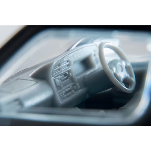 Tomytec Tomica Limited Vintage Neo 1/64 Scale LV-N216d Toyota Hiace Wagon Super Custom G White/Silver 2001 Model (Finished Product)