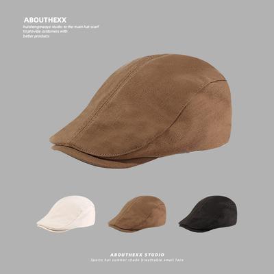 The Versatile Front Hat  The Painter Hat  The Japanese Style British Newsboy Hat The Face Enhancing Small Beret and The Trendy Male Style